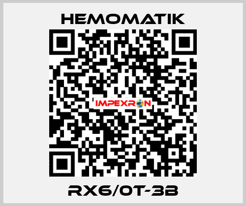 RX6/0T-3B Hemomatik