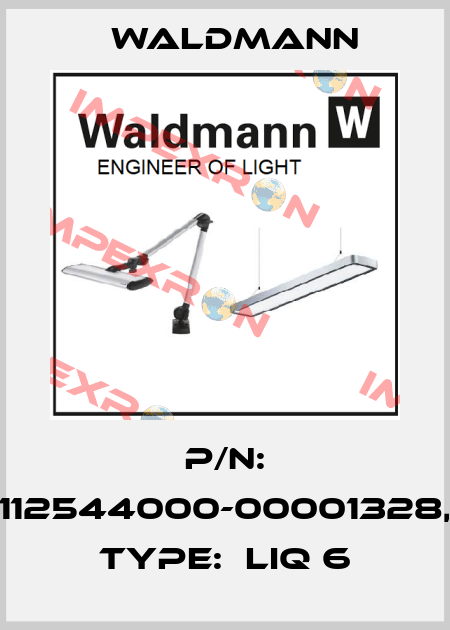 P/N: 112544000-00001328, Type:  LIQ 6 Waldmann