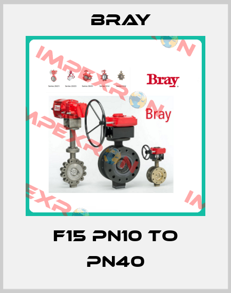 F15 PN10 to PN40 Bray