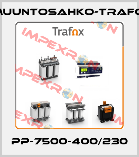 PP-7500-400/230 Muuntosahko-Trafox