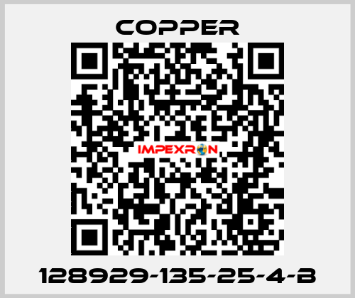 128929-135-25-4-B Copper