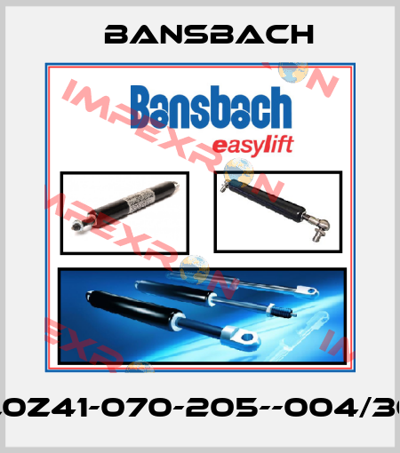 B0L0Z41-070-205--004/300N Bansbach