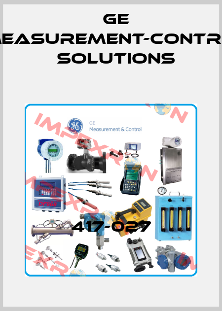 417-027 GE Measurement-Control Solutions