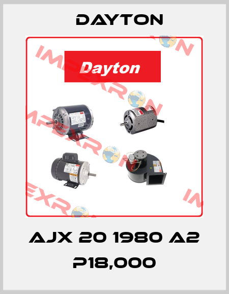 AJX 20 1980 A2 P18,000 DAYTON