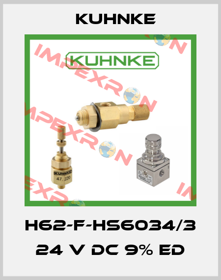 H62-F-HS6034/3 24 V DC 9% ED Kuhnke