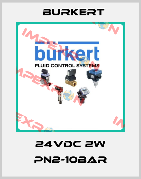 24VDC 2W PN2-10BAR Burkert