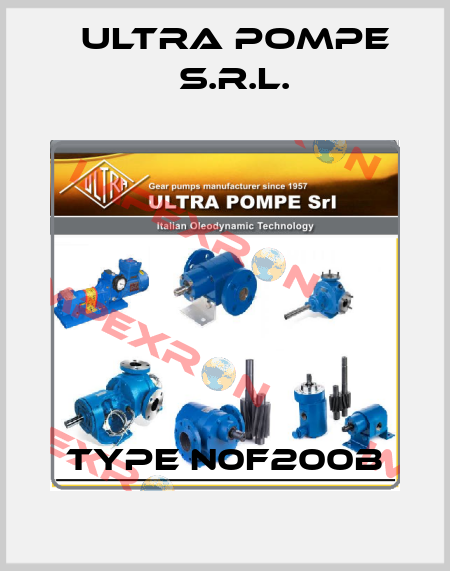 TYPE N0F200B Ultra Pompe S.r.l.