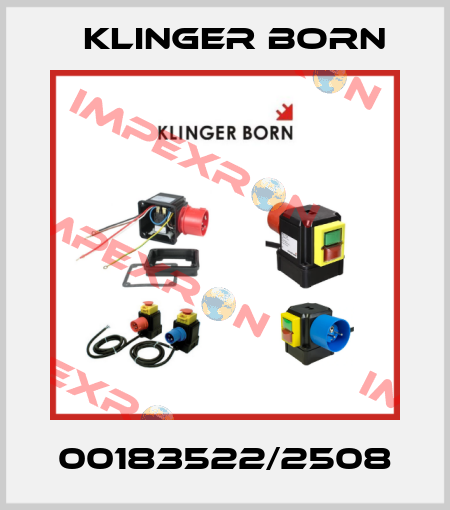 00183522/2508 Klinger Born