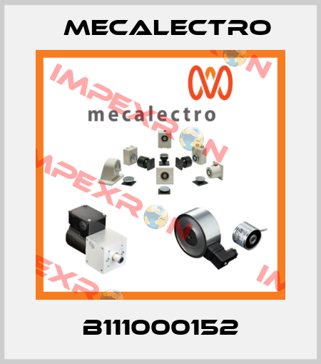 B111000152 Mecalectro