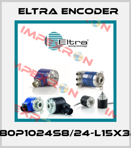 EH80P1024S8/24-L15X3PR Eltra Encoder
