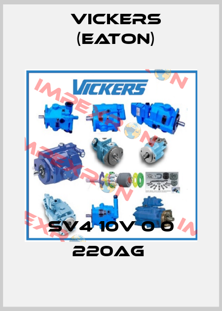 SV4 10V 0 0 220AG  Vickers (Eaton)