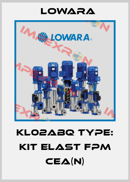 KL02ABQ Type: KIT ELAST FPM CEA(N) Lowara