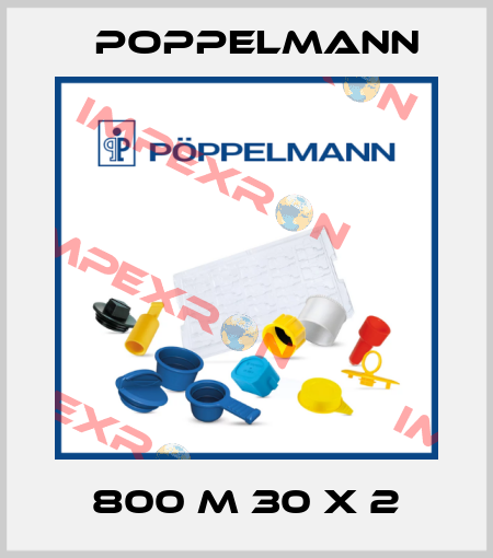 800 M 30 x 2 Poppelmann