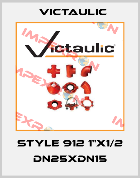 style 912 1"x1/2 DN25xDN15 Victaulic