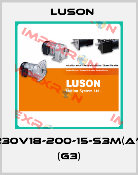 [J230V18-200-15-S3M(A***)] (G3) Luson