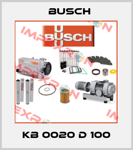 KB 0020 D 100 Busch