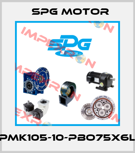 PMK105-10-PBO75X6L Spg Motor