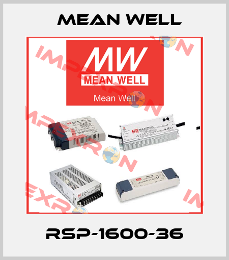 RSP-1600-36 Mean Well