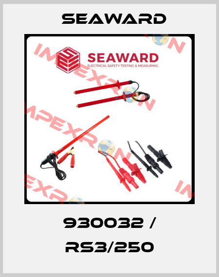 930032 / RS3/250 Seaward