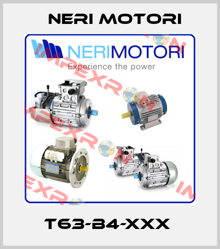 T63-B4-XXX  Neri Motori