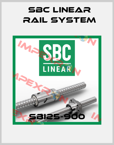 SBI25-900 SBC Linear Rail System
