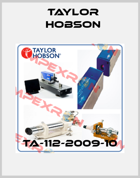 TA-112-2009-10 Taylor Hobson