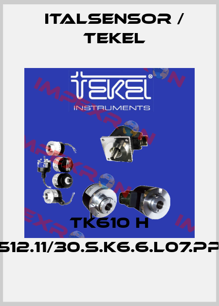 TK610 H 512.11/30.S.K6.6.L07.PP Italsensor / Tekel