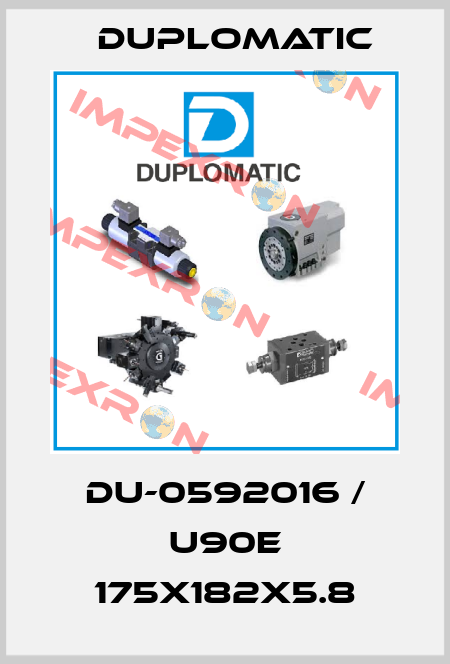 DU-0592016 / U90E 175X182X5.8 Duplomatic