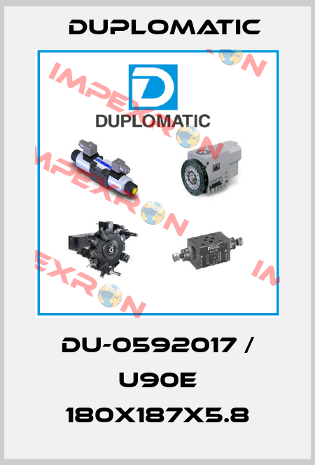 DU-0592017 / U90E 180X187X5.8 Duplomatic