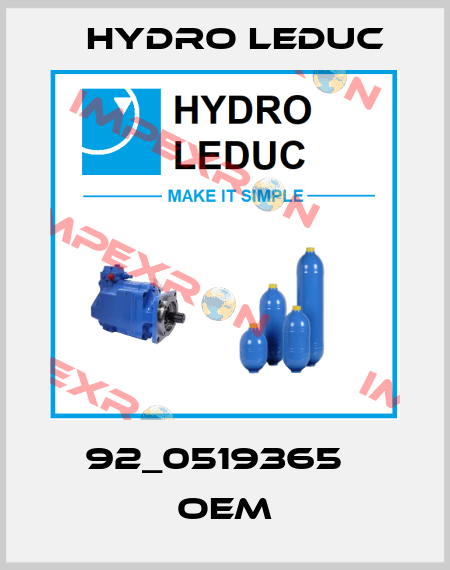 92_0519365   OEM Hydro Leduc