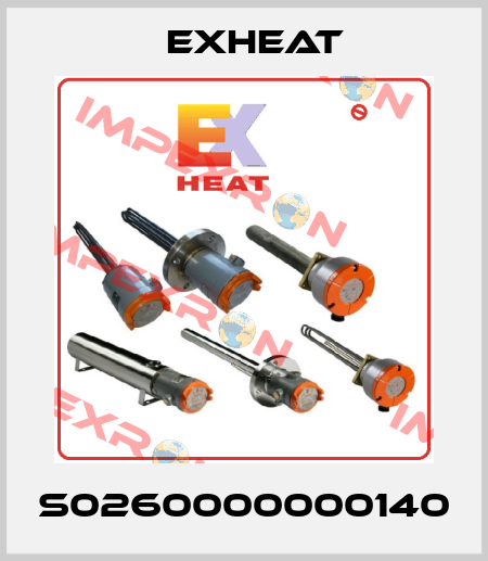 S0260000000140 Exheat