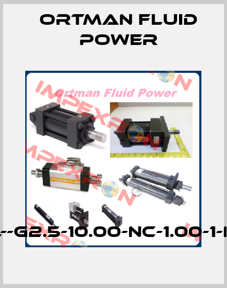 7L--G2.5-10.00-NC-1.00-1-N11 Ortman Fluid Power