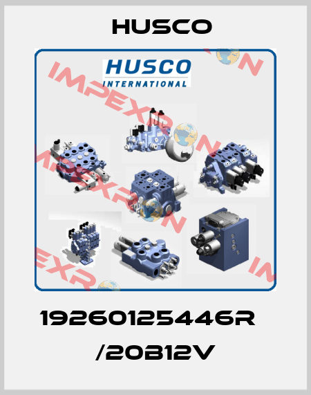19260125446R   /20B12V Husco