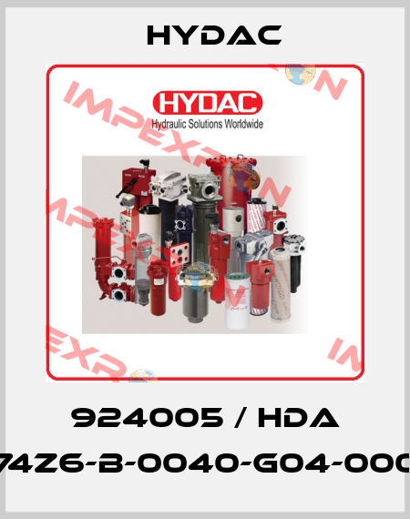 924005 / HDA 74Z6-B-0040-G04-000 Hydac