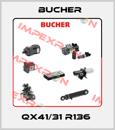 QX41/31 R136  Bucher
