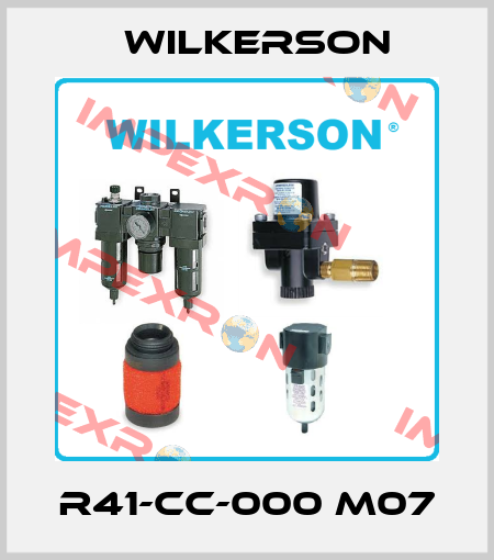 R41-CC-000 M07 Wilkerson