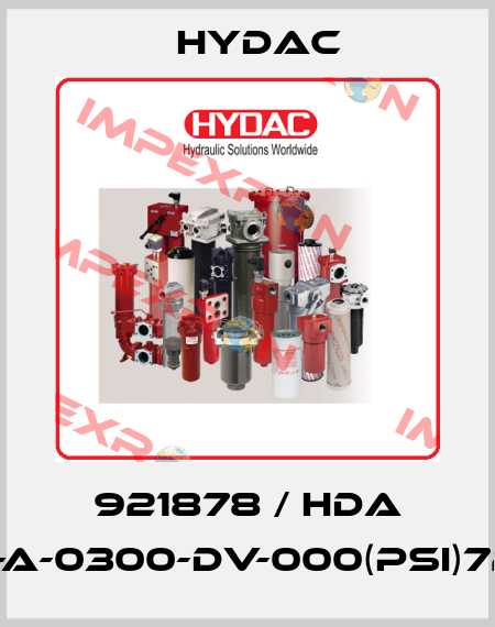 921878 / HDA 47F9-A-0300-DV-000(PSI)72inch Hydac