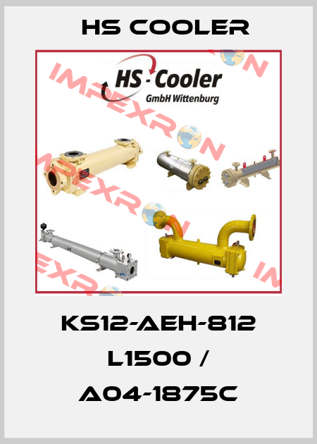 KS12-AEH-812 L1500 / A04-1875C HS Cooler