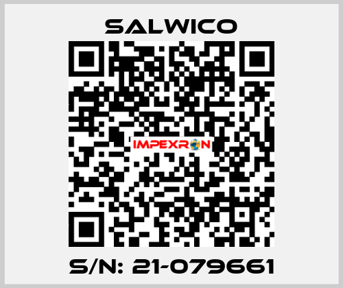 S/N: 21-079661 Salwico