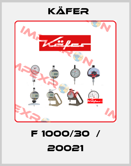 F 1000/30  / 20021 Käfer