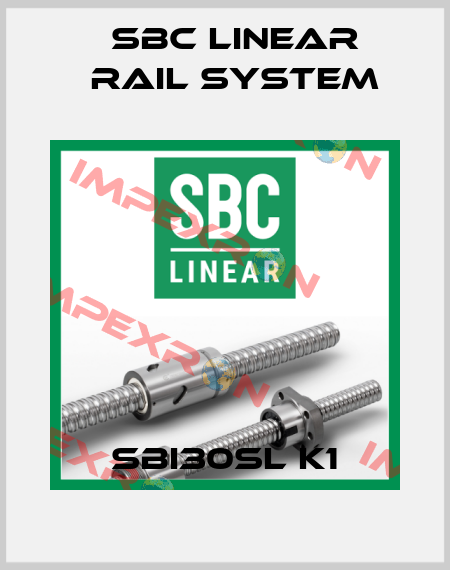 SBI30SL K1 SBC Linear Rail System