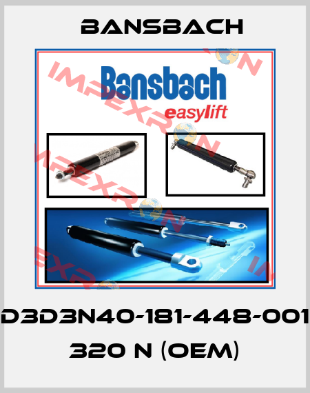 D3D3N40-181-448-001 320 N (OEM) Bansbach