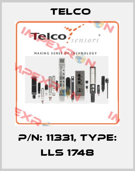 p/n: 11331, Type: LLS 1748 Telco