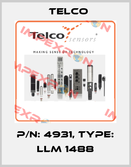 p/n: 4931, Type: LLM 1488 Telco