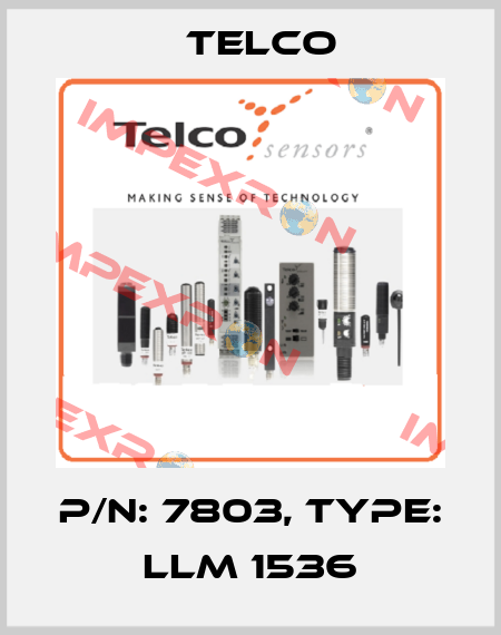 p/n: 7803, Type: LLM 1536 Telco