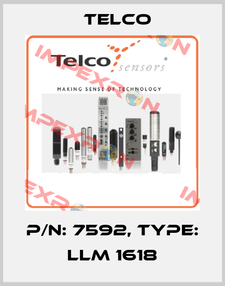 p/n: 7592, Type: LLM 1618 Telco
