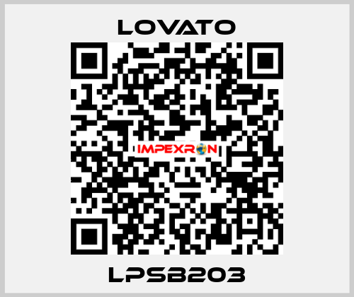 LPSB203 Lovato