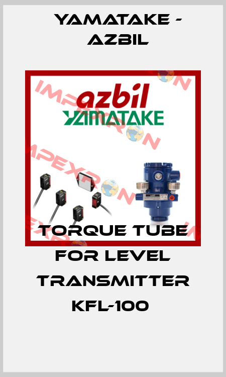 TORQUE TUBE FOR LEVEL TRANSMITTER KFL-100  Yamatake - Azbil