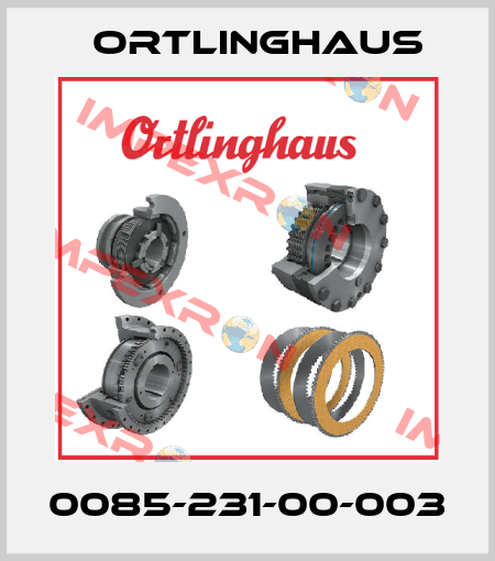 0085-231-00-003 Ortlinghaus