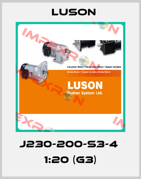 J230-200-S3-4  1:20 (G3) Luson